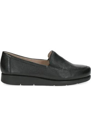 Caprice Femme, Chaussures, Noir, Taille: 37 EU Mocassins Noirs Fermés pour Femmes