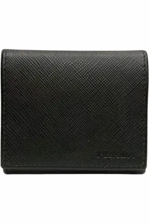 Prada Homme, Pre-owned, Noir, Taille: ONE Size Pre-owned Cuir petite-maroquinerie