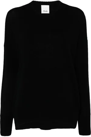 Allude Femme, Pulls, Noir, Taille: 40 FR Collection Pull Noir