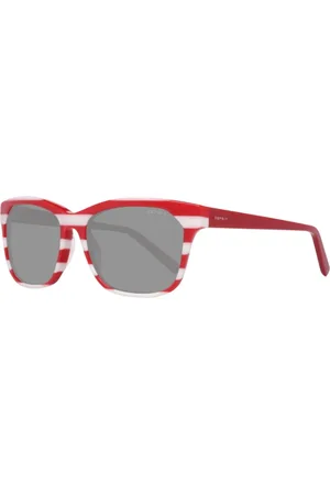 ESPRIT Femme, Accessoires, Rouge, Taille: ONE Size Lunettes de Soleil en Résine Rouge pour Femmes