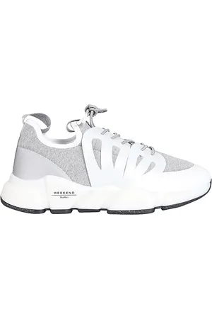 Max Mara Femme, Chaussures, Gris, Taille: 40 EU Baskets en Tissu Gris