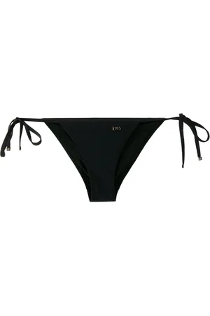 Dolce & Gabbana Femme, Maillots de bain, Noir, Taille: 42 FR Bikini avec bretelles réglables et lacets