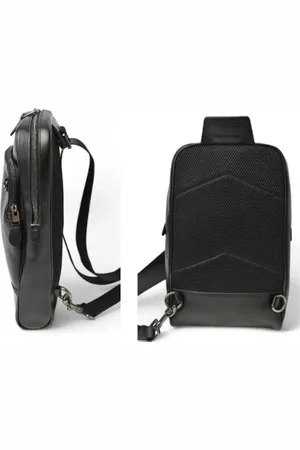 Coach Homme, Pre-owned, Noir, Taille: ONE Size Pre-owned Cuir sacs-bandouliere