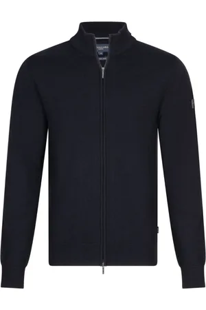 Cavallaro Napoli Homme, Pulls, Noir, Taille: S Gilet Cardigan Merino à Fermeture Éclair Noir