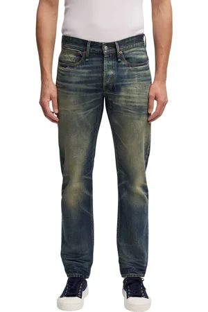 Denham Homme, Jeans, Bleu, Taille: W36 L32 Jean Droit Classique