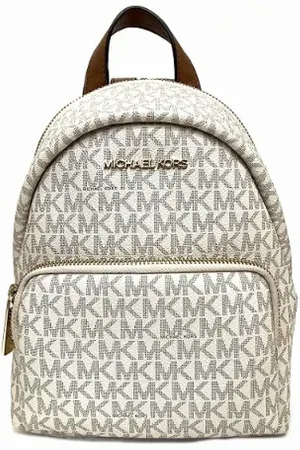 Michael Kors Femme, Pre-owned, Blanc, Taille: ONE Size Pre-owned Cuir sacs-dos