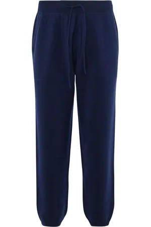 MC2 SAINT BARTH Homme, Pantalons, Bleu, Taille: L Pantalon en laine mérinos à taille élastique bleu