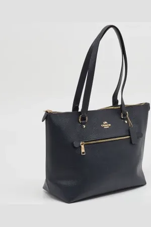 Coach Femme, Pre-owned, Bleu, Taille: ONE Size Pre-owned Cuir sacs-main