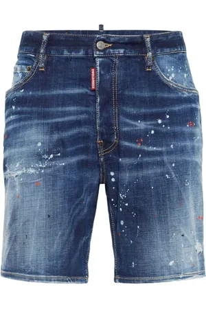 Dsquared2 Homme, Shorts, Bleu, Taille: L Shorts en Denim pour Homme