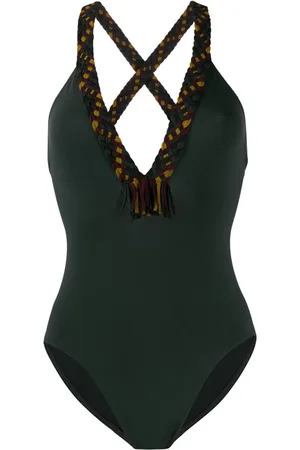 ERES Femme, Maillots de bain, Vert, Taille: 38 FR Multico Caviar Muchacha Mamb Style
