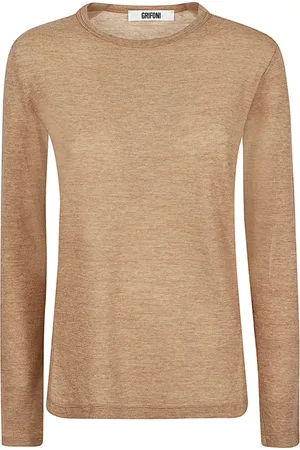 Mauro Grifoni Femme, Tops, , Taille: 42 FR Pull col rond en laine