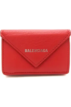Balenciaga Femme, Pre-owned, Rouge, Taille: ONE Size Pre-owned Cuir petite-maroquinerie