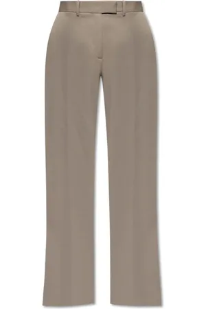 The Attico Femme, Pantalons, Gris, Taille: 38 FR Pantalon en laine