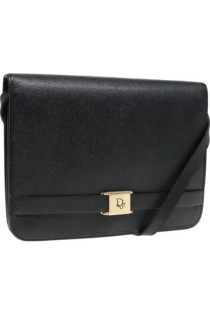 Dior Femme, Pre-owned, Noir, Taille: ONE Size Pre-owned Cuir sacs-dior