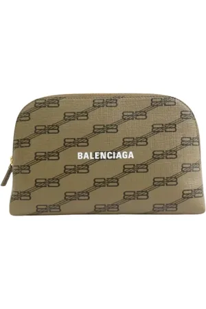 Balenciaga Femme, Pre-owned, Brun, Taille: ONE Size Pre-owned Cuir pochettes-minaudieres