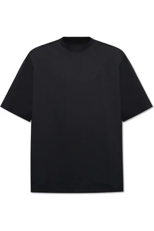 The Attico Femme, Tops, Noir, Taille: 38 FR T-shirt avec Logo