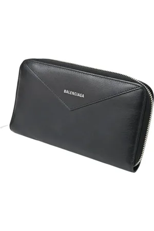 Balenciaga Femme, Pre-owned, Noir, Taille: ONE Size Pre-owned Cuir petite-maroquinerie