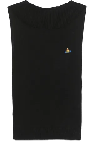 Vivienne Westwood Homme, Pulls, Noir, Taille: L Haut Noir Valentina