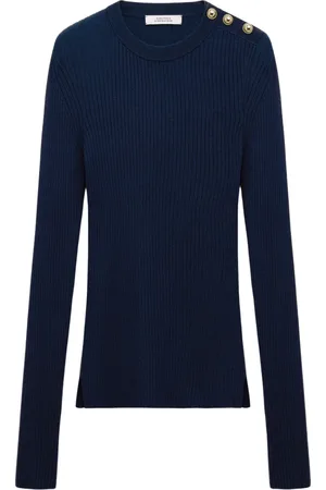 Dorothee Schumacher Femme, Pulls, Bleu, Taille: 40 FR Pull confort pour un style essentiel
