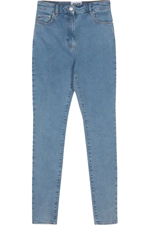 Moschino Femme, Jeans, Bleu, Taille: W28 Jean Skinny Bleu Style Décontracté