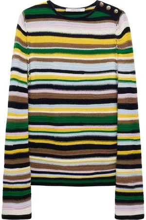 Dorothee Schumacher Femme, Pulls, Multicolore, Taille: 38 FR Pull de luxe coloré