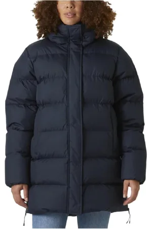 Helly Hansen Femme, Vestes, Bleu, Taille: 38 FR Veste Amelia Imperméable Isolée Légère Capuche