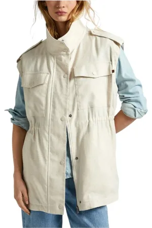 Pepe Jeans Femme, Vestes, , Taille: 36 FR Gilet Tilda Polyvalent et Élégant