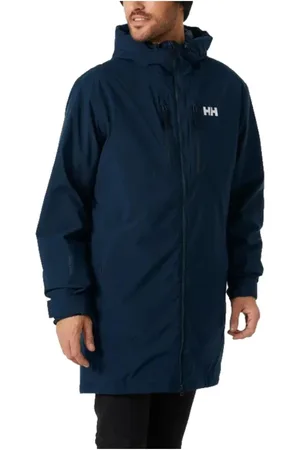 Helly Hansen Homme, Vestes, Bleu, Taille: S Parka Imperméable pour Temps Imprévisible