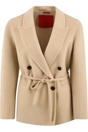 Beatrice B Femme, Vestes, Brun, Taille: 38 FR Vestes Doublewo pour Femmes en Beige