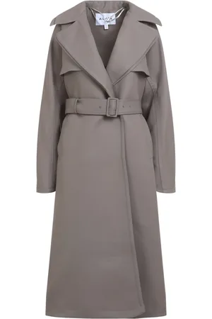 Alaïa Femme, Manteaux, Gris, Taille: 38 FR Elegant Nude Neutrals Coat