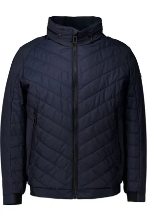 Bugatti Homme, Vestes, Bleu, Taille: 4XL Vestes Bleues Modèle Élégant
