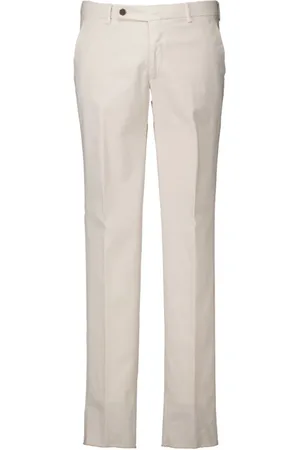 Berwich Homme, Pantalons, , Taille: L Pantalon Ecru Morello