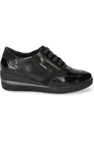Mephisto Femme, Chaussures, Noir, Taille: 36 EU Chaussures Vernis Olimpia