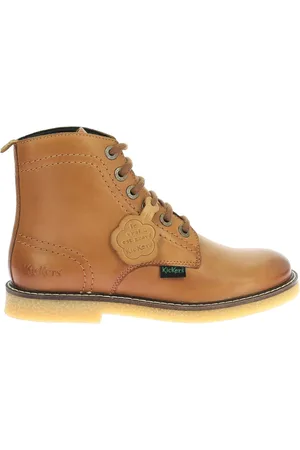 Kickers Femme, Chaussures, Brun, Taille: 37 EU Botte Élastique Kick Leon