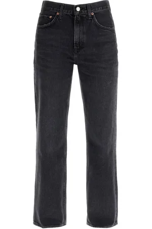 AGOLDE Femme, Jeans, Noir, Taille: W25 Valen Cropped Jeans