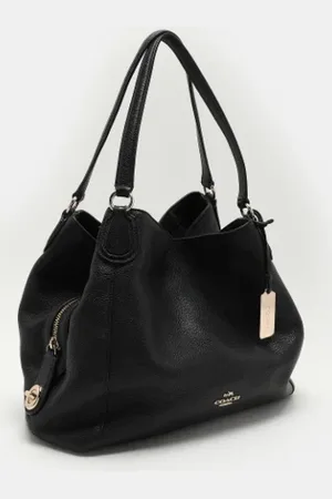Coach Femme, Pre-owned, Noir, Taille: ONE Size Pre-owned Cuir sacs-main