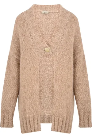 AKEP Femme, Pulls, , Taille: 40 FR Cardigan Crème Donna Modèle Kd12020