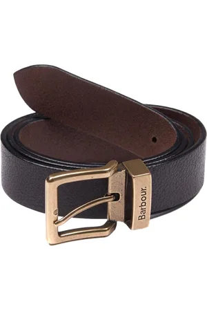 Barbour Homme, Accessoires, Brun, Taille: M Ceinture en cuir marron Blakey