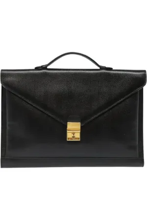 Bally Homme, Pre-owned, Noir, Taille: ONE Size Pre-owned Cuir sacoches-mallettes