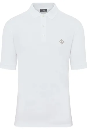 HERNO Homme, Tops, Blanc, Taille: 2XL Polo Uni