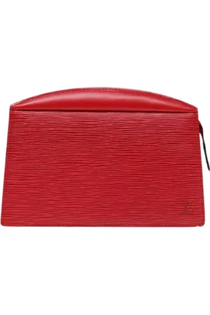 LOUIS VUITTON Femme, Pre-owned, Rouge, Taille: ONE Size Pre-owned Cuir pochettes-minaudieres