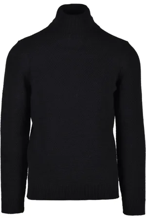 D.A. Daniele Alessandrini Homme, Pulls, Noir, Taille: M Pull en Tricot Gris Mélange Alpaga