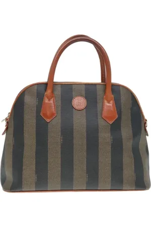 Fendi Femme, Pre-owned, Brun, Taille: ONE Size Pre-owned Toile sacs-fendi