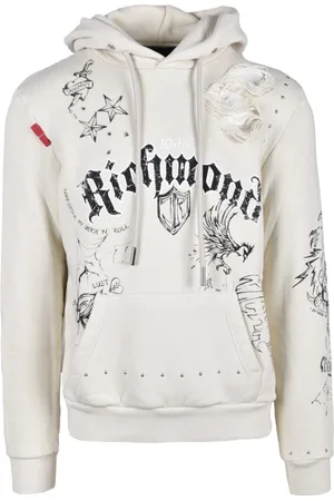John Richmond Homme, Sweatshirts et sweats à capuche, , Taille: S Sweat en coton
