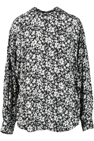 Isabel Marant Femme, Blouses et Chemises, Gris, Taille: 42 FR Chemise en viscose