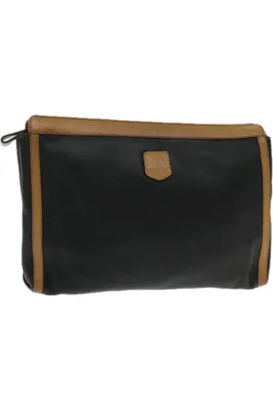 Céline Femme, Pre-owned, Noir, Taille: ONE Size Pre-owned Cuir pochettes-minaudieres