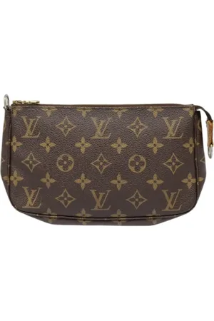 LOUIS VUITTON Femme, Pre-owned, Brun, Taille: ONE Size Pre-owned Toile pochettes-minaudieres