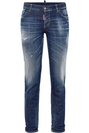 Dsquared2 Femme, Jeans, Bleu, Taille: 40 FR Jean Skinny Bleu Marine