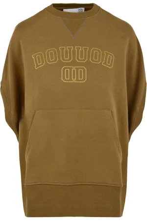 Douuod Woman Femme, Sweatshirts et sweats à capuche, Brun, Taille: 38 FR Pull Marron Modèle Dd04 Brionia