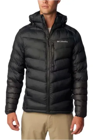 Columbia Homme, Vestes, Noir, Taille: L Manteau Noir Isolé Avancé avec Omni-Heat™